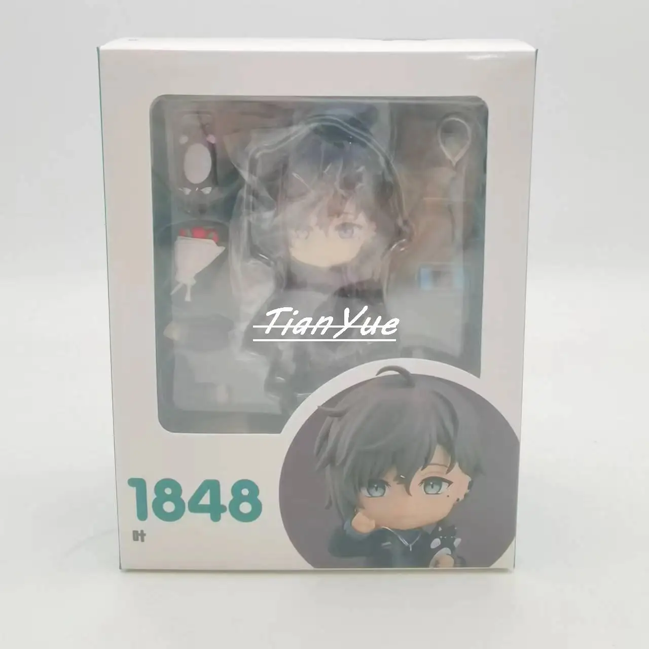 Anime Virtual YouTuber Channel 1848 Q ver. Boxed Figure Car Decoration 10CM