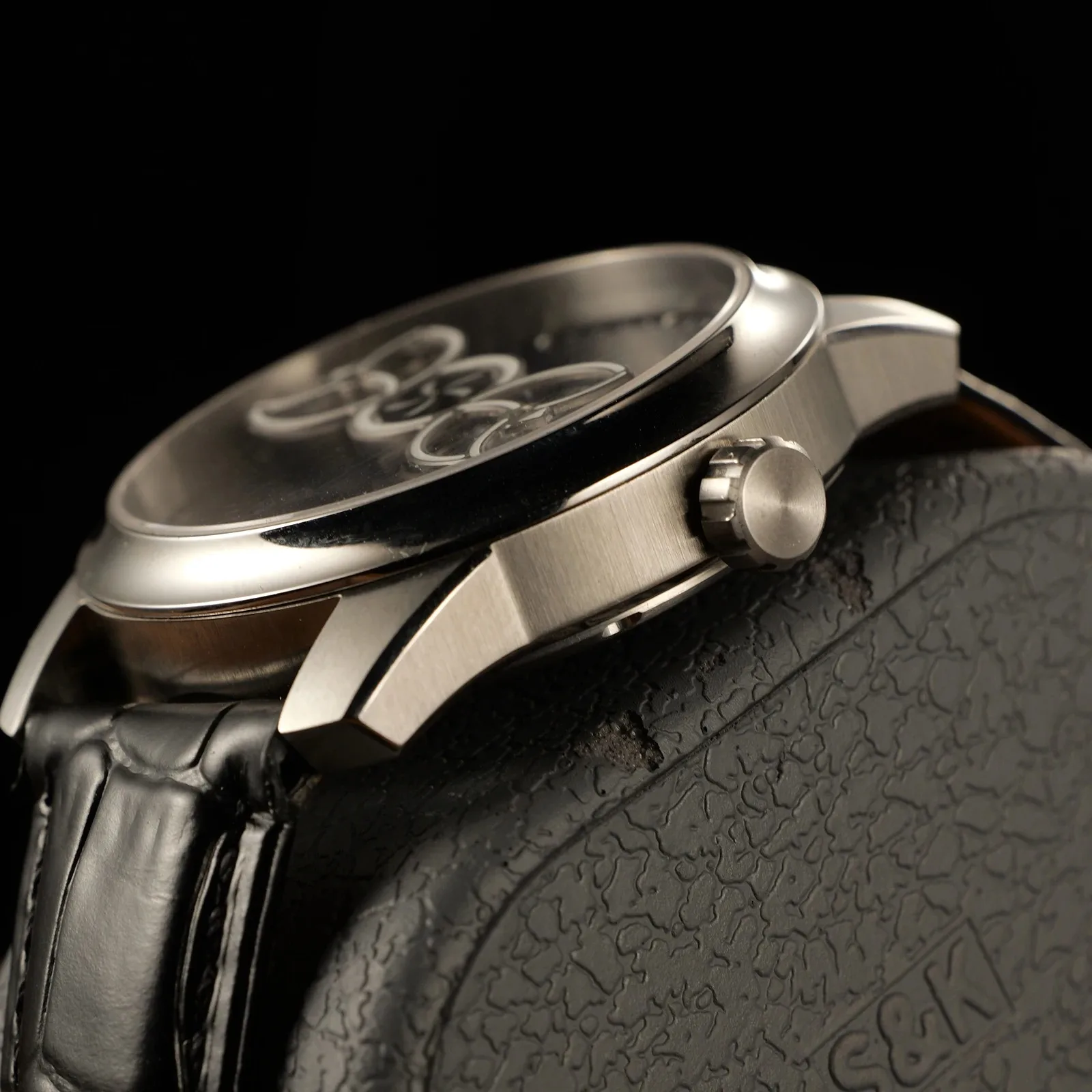 OBLVLO ผู้ชายนาฬิกาอัตโนมัติ 41 มม.นาฬิกาข้อมือ Luminous กันน้ํา Sapphire Rotatable ดิสก์ขนาดเล็ก