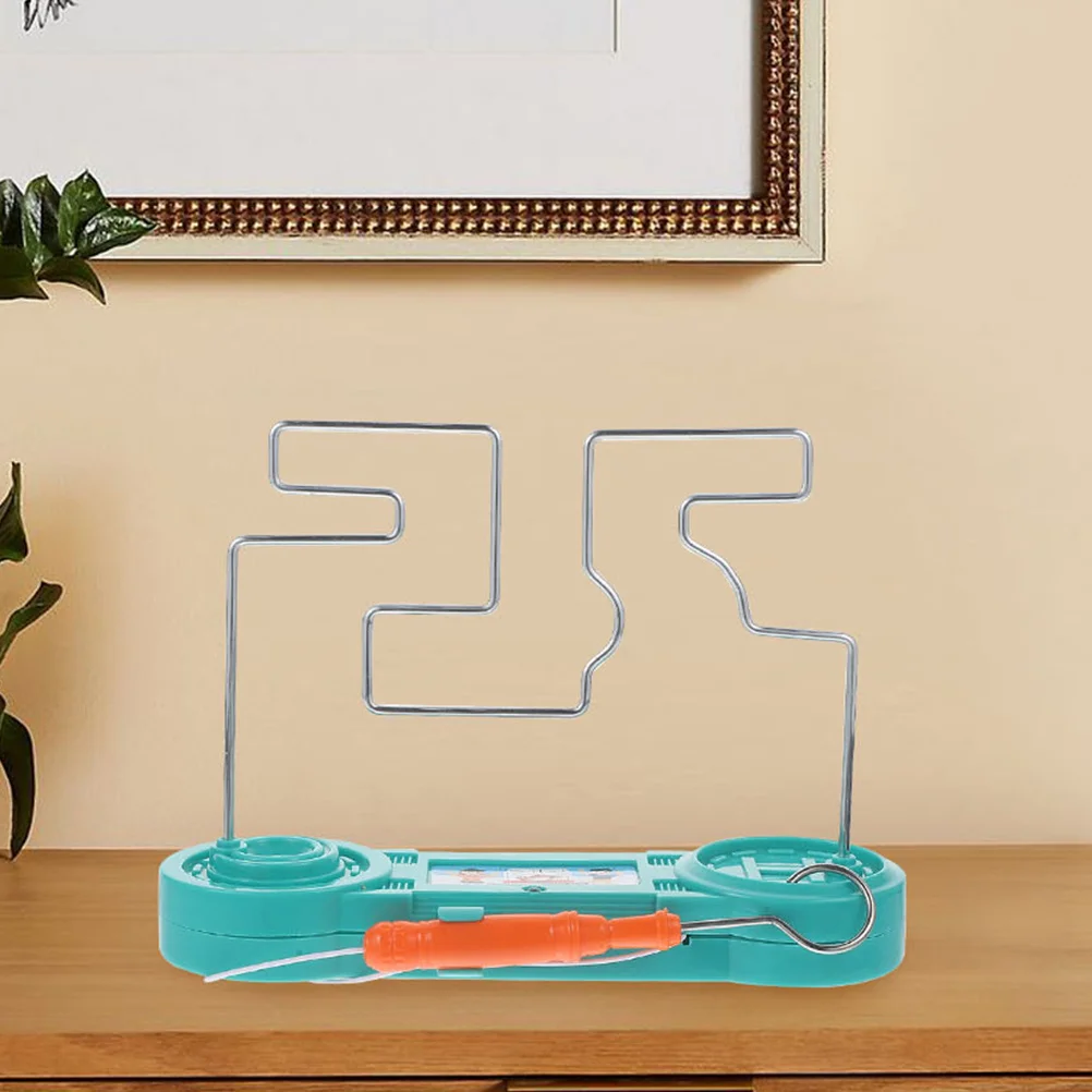 2Sets Hersenontwikkeling Elektrisch Metaal Doolhof Coördinatiespel Educatieve Uitdaging Ouder Kinderen Interactie Cognitie