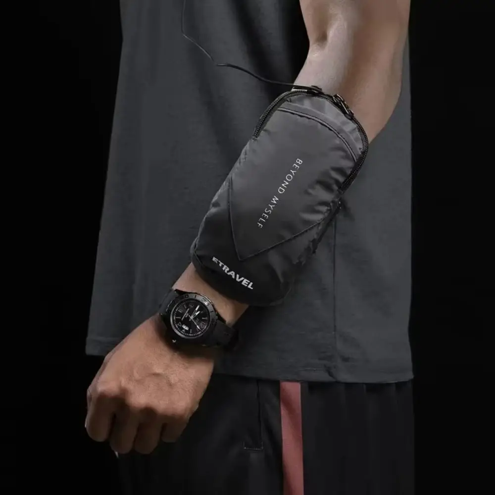 Fitness Gear Waterproof Phone Armband Universal Reflective Running Armband Night Running Mobile Phone Arm Bag Sports Fitness