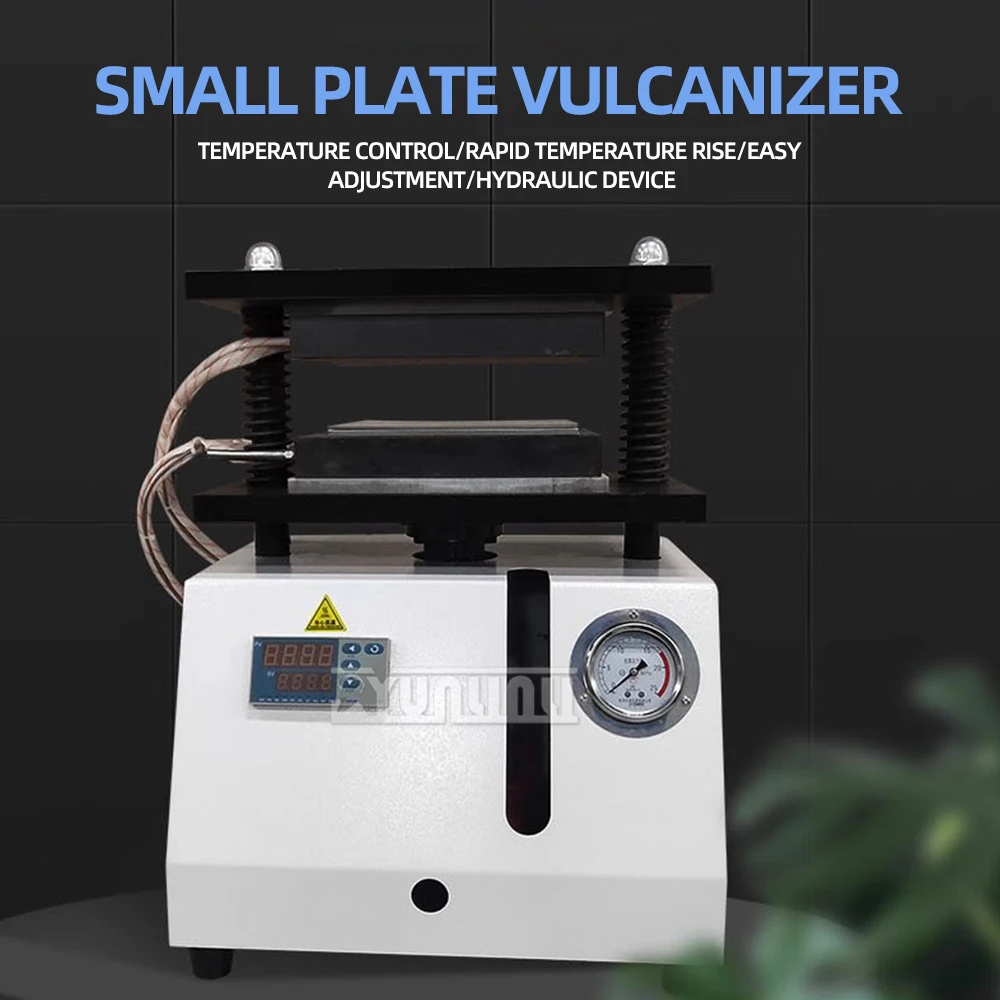 

Small flat vulcanizer rubber plastic granule tablet press drawing sample preparation electric heating vulcanization instrument