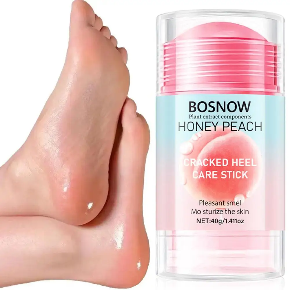 Foot Moisturizing Cream Stick Moisturizing & Exfoliating Cracked Heel Repair Increases Elasticity Long Protect Deep Hydration