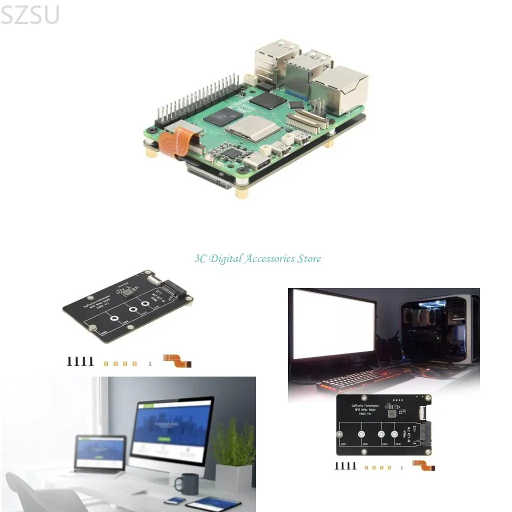 

SZSU x1002 PCIE M.2 NVME SSD Нижняя плата для 5 Ускоряет передачу