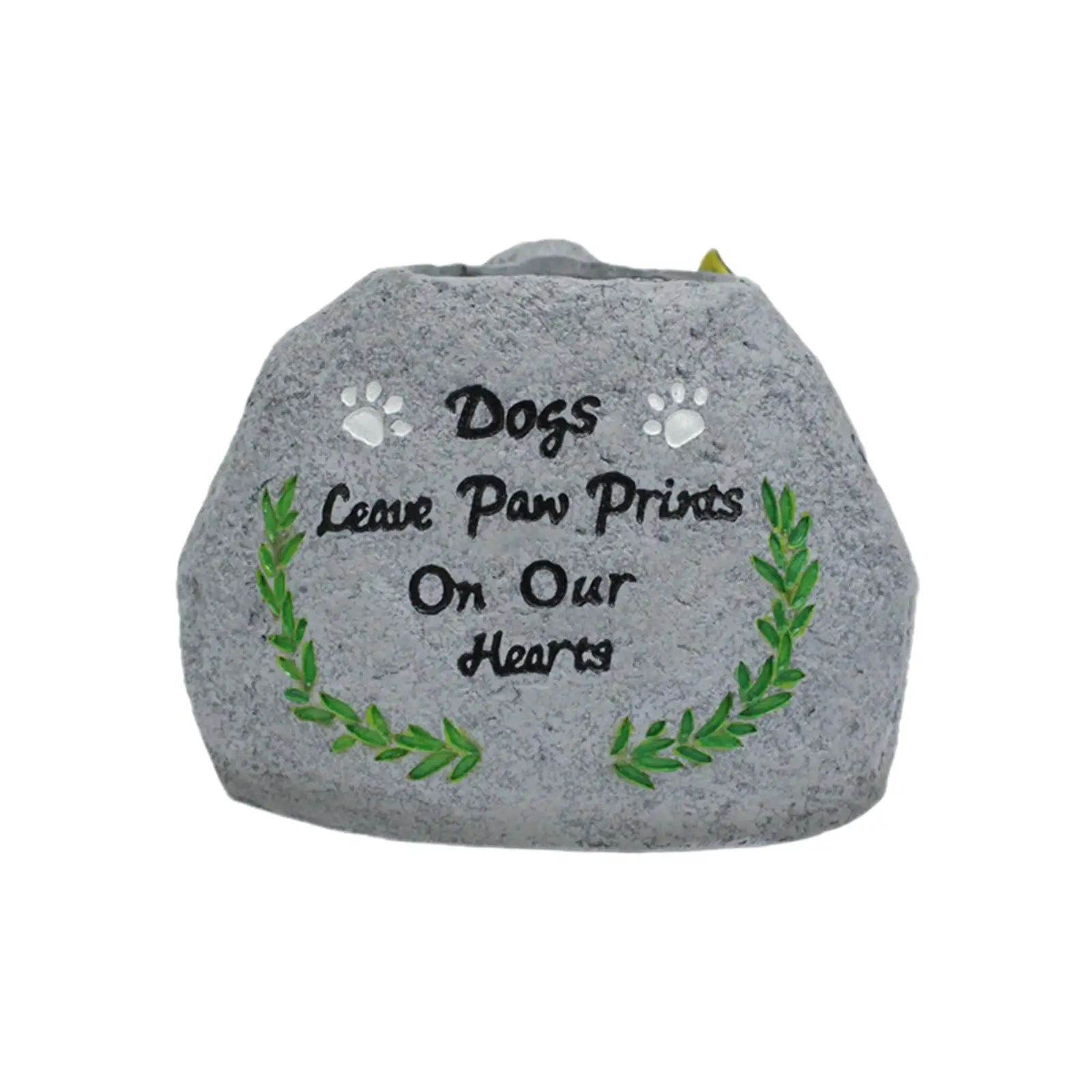 Dog Memorial Stone Final Resting Peace Decoration Pet Loss Remembrance Gift Pet Tombstone for Lawn Patio Yard Outdoor Outside