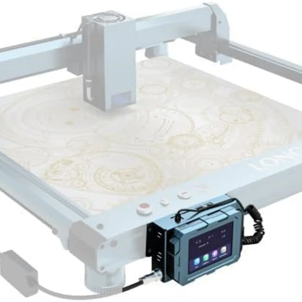 

Longer HD 3.5-inch Magnetic Touch Screen, Enhancing The Operating Experience for LONGER B1 Series Laser Engravers