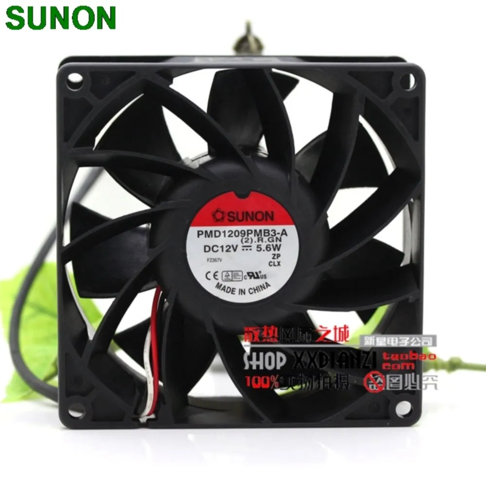 

For Sunon PMD1209PMB3-A 9cm 9238 5.6W 12V double ball large air volume industrial cooling fan