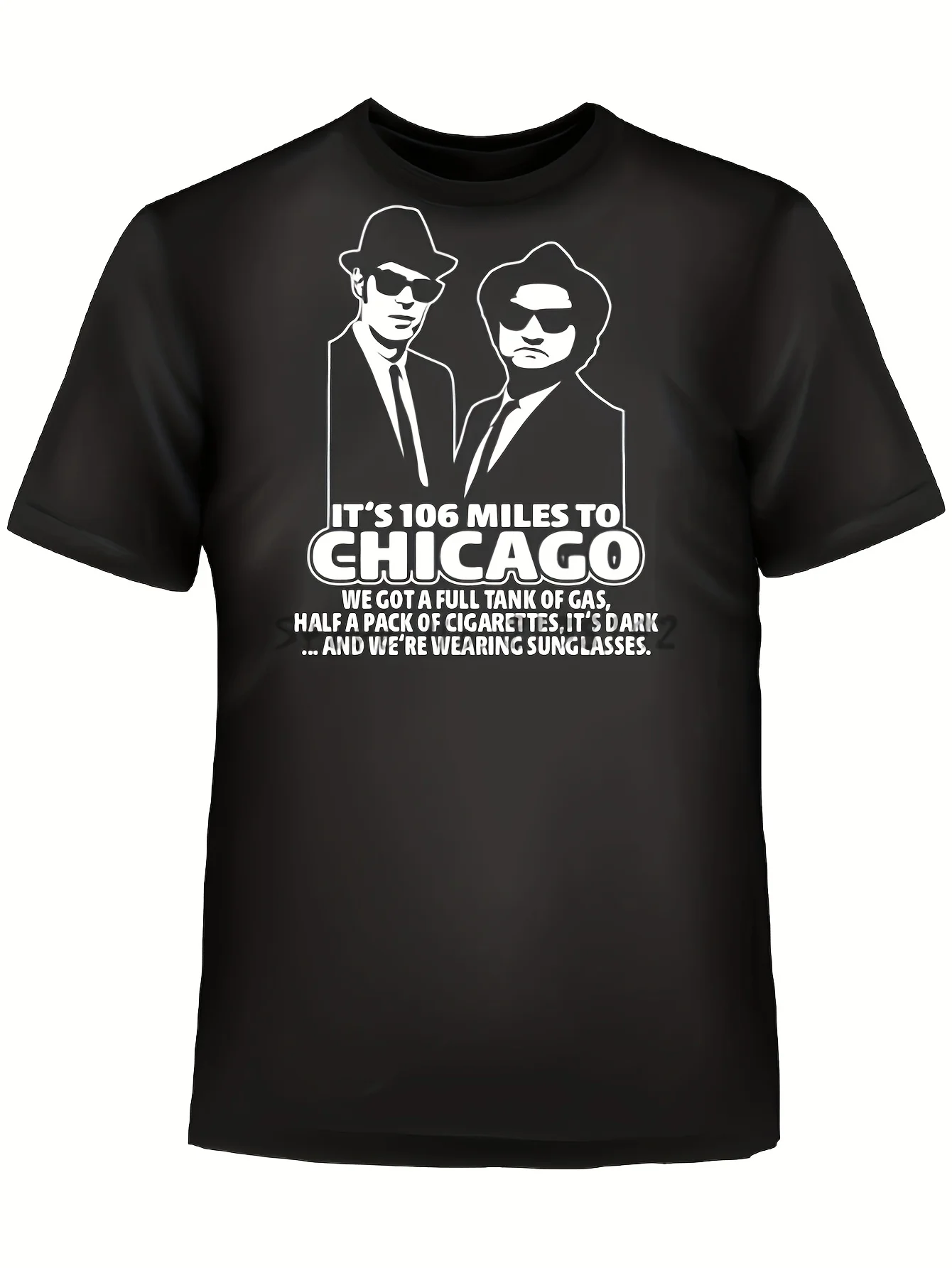 

Blues Brothers tuxedo shirt men's top tees brand tee-shirt cotton style tee