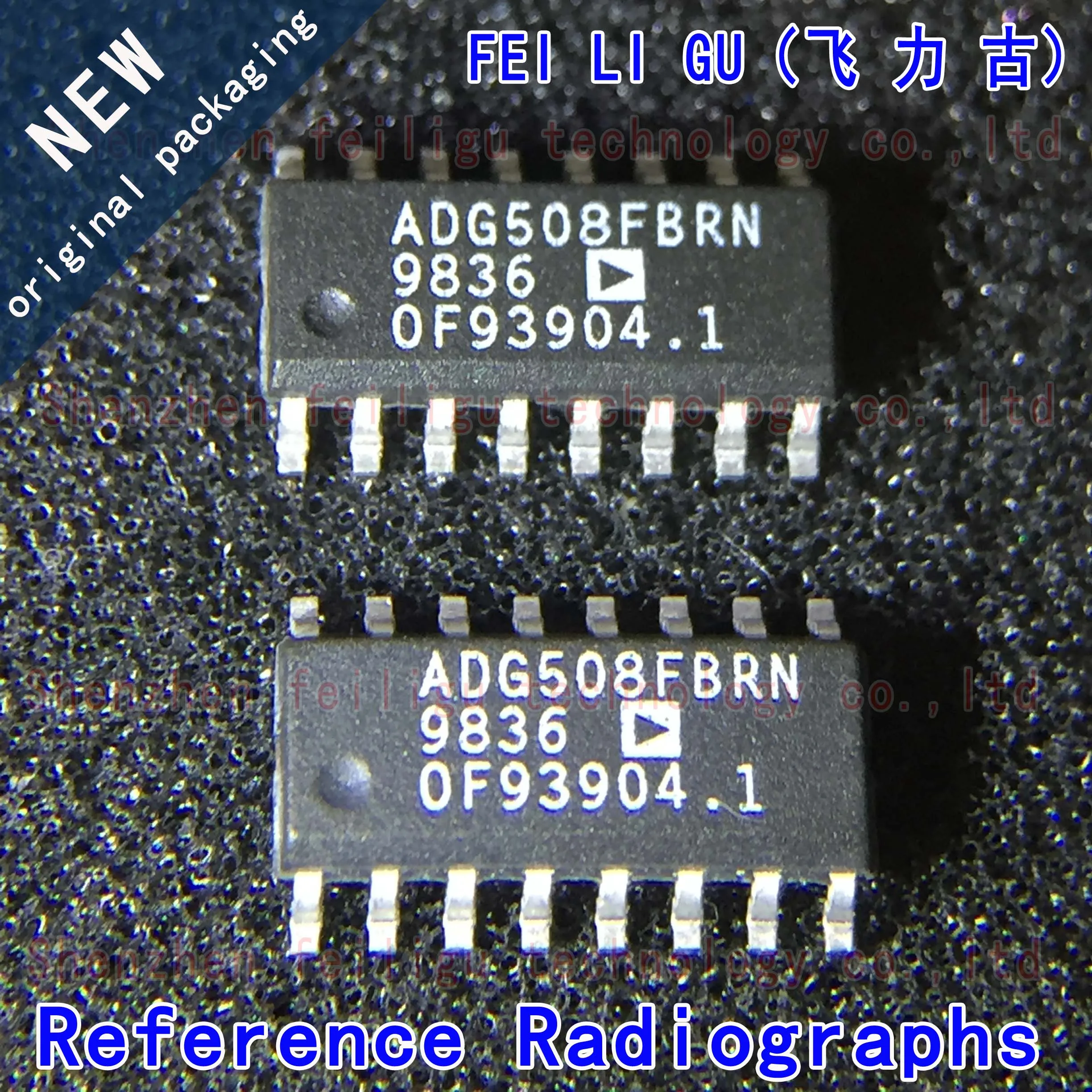 1/10/30PCS 100% New original ADG508FBRNZ-REEL7 ADG508FBRNZ ADG508FBRN ADG508 Package:SOP16 Analog Switch/Multiplexer Chip