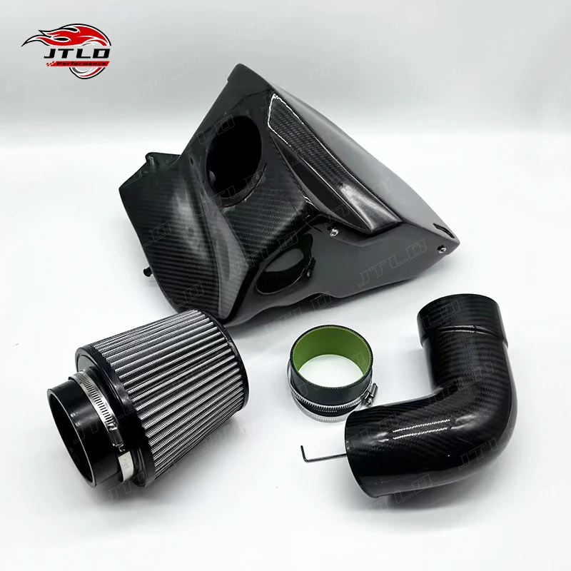 

JTLD Car Orginal Data Development For BMW G30 B48 2.0L Pure Dry Carbon Fiber Cold Air Intake System