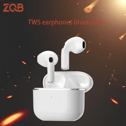 ZQB A6 TWS auricolari Noise Cancelling Touch Sport Headset impermeabile HD Calling Stereo5.0 auricolare funziona su tutti gli smartphone