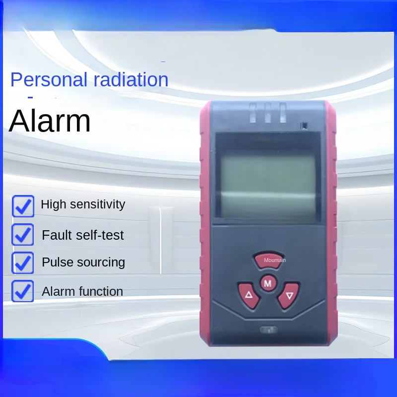 JC-FS6102 Type Neutron X Gamma Personal Radiation Alarm Radiation Dose Measuring Instrument