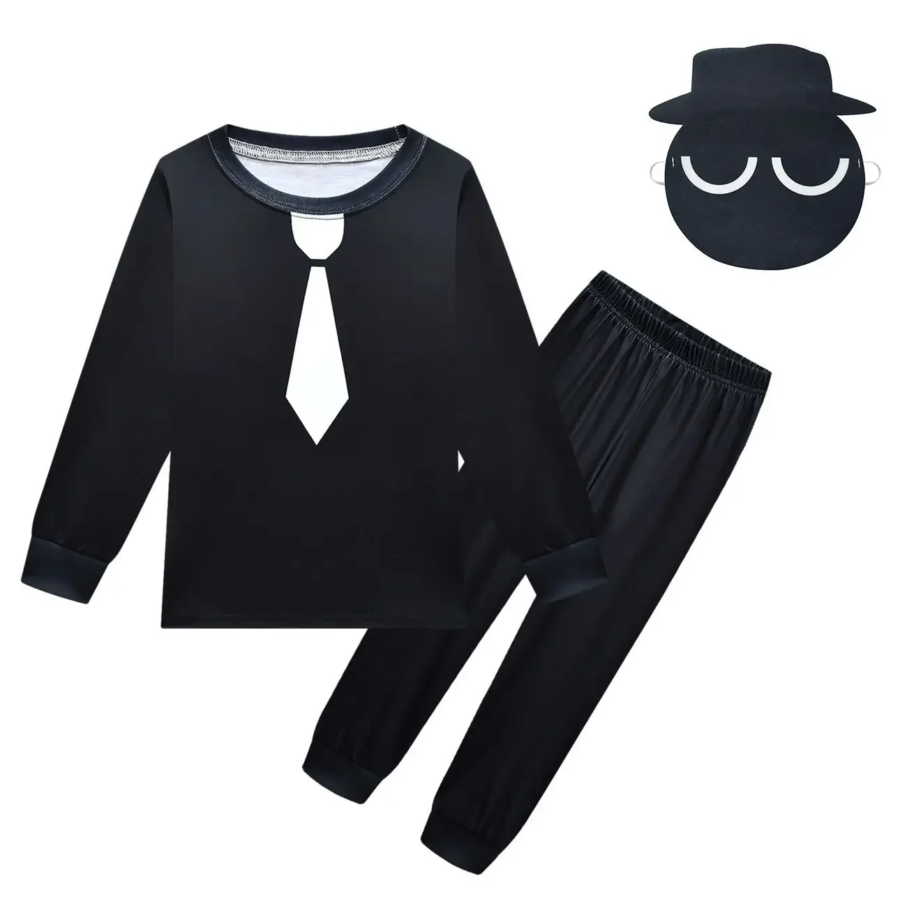 Sprunki Plush Kids Costume Set (T-shirt + Trousers)