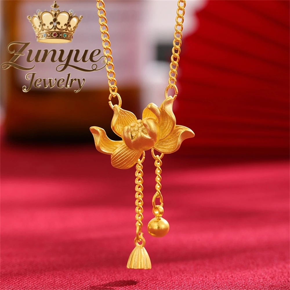 

Sand Gold Necklaces Go With Everything Luxury Quality Jewelry Handicraft Best Selling Fashion Jewelry Exquisite Charms Elegant