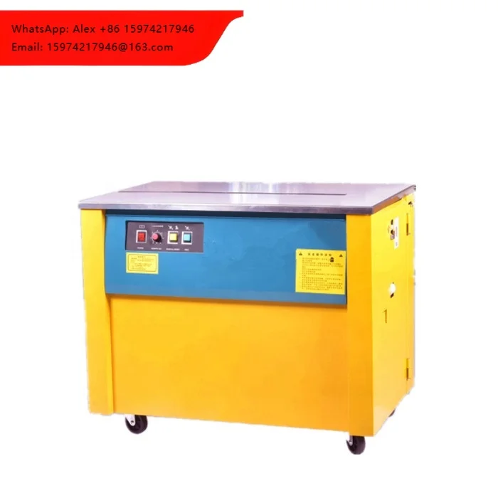 Model KZB-12L Manual Semi Auto Plastic Pp Belt Packing Strapping Packaging Machine