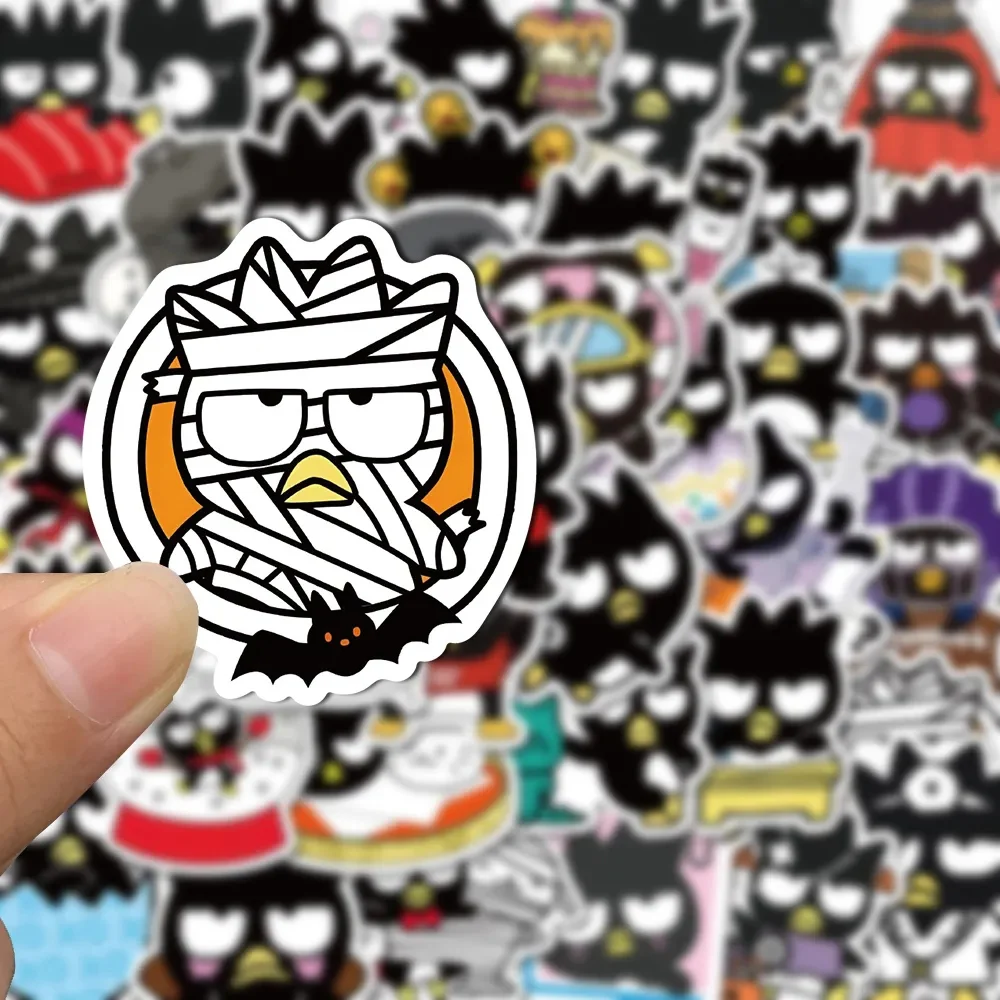 10/30/50/100pcs Sanrio BadBadtz-maru Stickers Funny Graffiti Kids Sticker Toy DIY Phone Case Skateboard Stationery Cartoon Decal