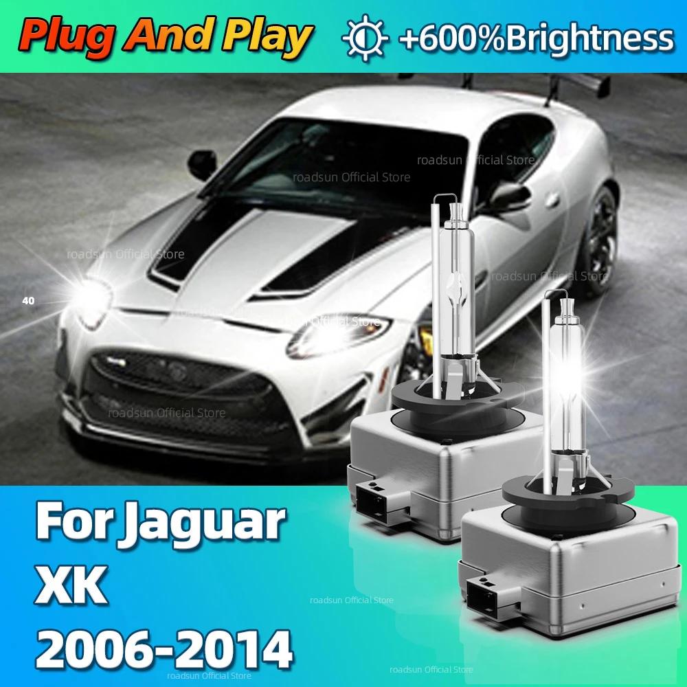 

Super Bright 35W HID Xenon Lamps Car Headlight 12V For Jaguar XK 2006 2007 2008 2009 2010 2011 2012 2013 2014 Replacement Bulb