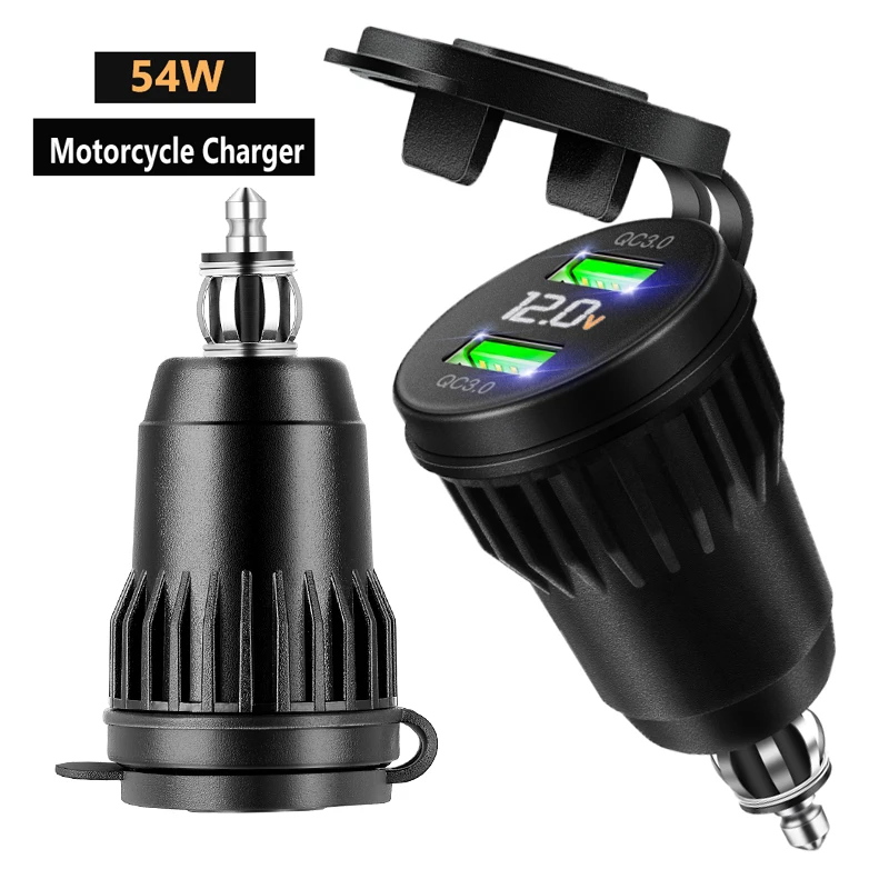 Usb socket 12v motorcycle Charger Motorcycle Quick Charge USB Power Adapter 12V-24V For BMW Motorcycle F800 F650 F700 R1200 GS