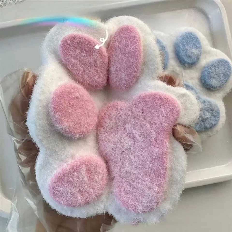 Leuke Squishy Kat Poot Stress Relief Speelgoed Langzaam Stijgende Fidget Zintuiglijke Squeeze Speelgoed voor Kinderen Volwassenen Decompressie Angst Relief Gift