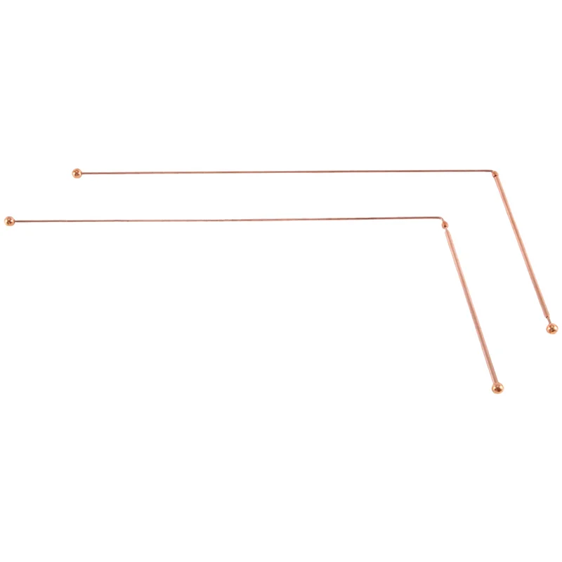 Copper Dowsing Rods - 99.9% Pure Copper 8PCS Divining Rods Energy Water Witching Detector-A74Z