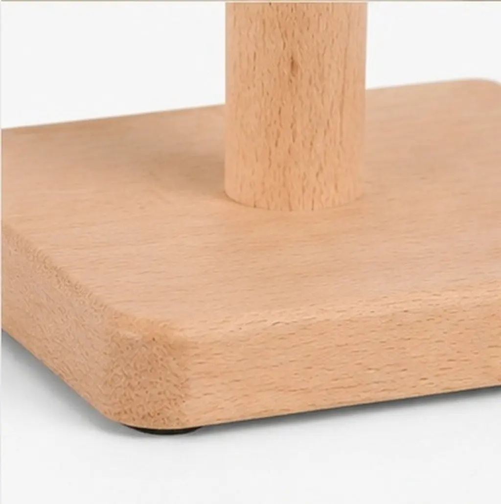 1Pcs Natural Wood Tissue Holder Stand for Toilet Paper Towel Cling Film Storage Versatile Roll Paper Rack Home Office Decor