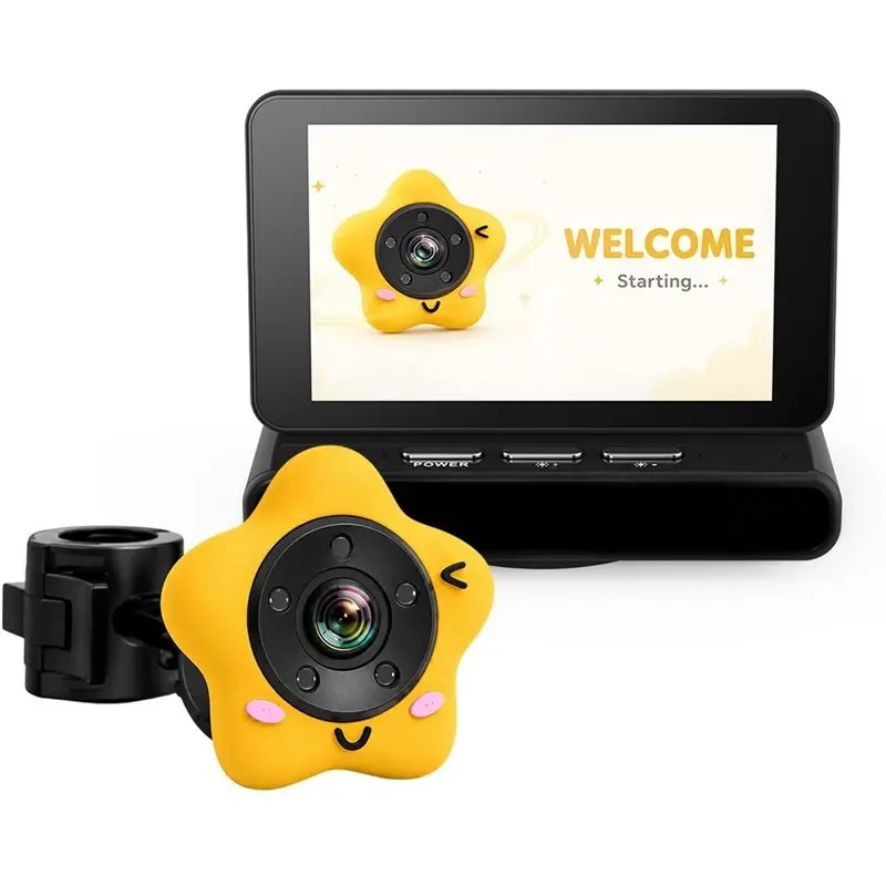 【Big Deal】XC01 Smart Baby Monitor With Camera - Wireless HD Video Transmission , Night Camera , Temperature Sensor Screen Rotate