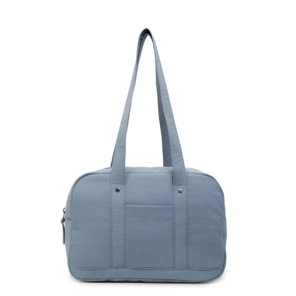 

Cute Korean Style Women Shoulder Bag Large Capacity Handbag Casual Underarm Bag Solid Color Simple Tote Bag Office Worker