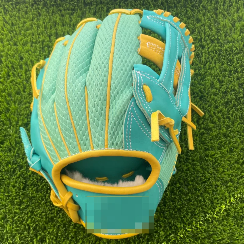 

Высококачественные бейсбольные перчатки для правой руки 11,5 дюймов, перчатки для софтбола из натуральной кожи высшего качества