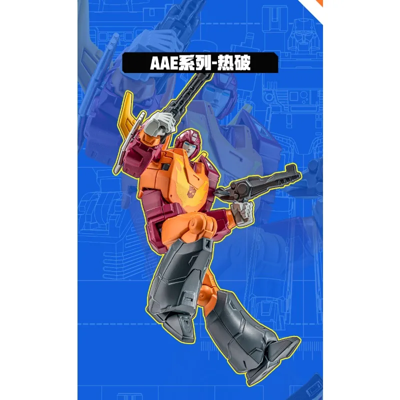 ألعاب شخصيات الحركة الأصلية من Auldey Alpha Action Elite Transformers Heartfall Arises للأولاد والبنات هدية حلي قابلة للجمع