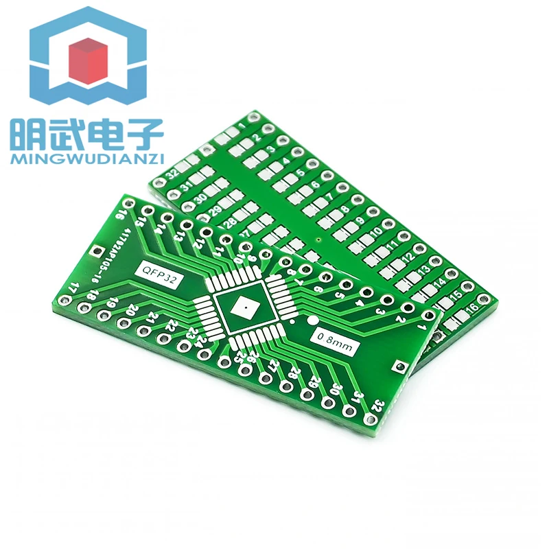 QFP32 SOP16 SSOP16 TSSOP16 Patch To Straight DIP 0.65/1.27mm Adapter Board