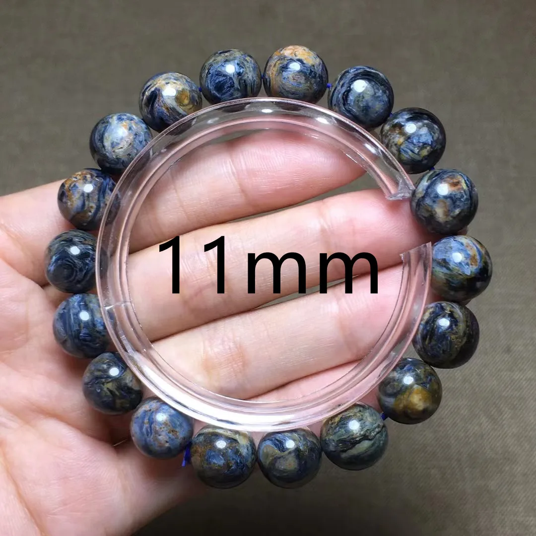 Natural Blue Pietersite Bracelet For Women Lady Man Healing Love Gift Crystal 7-13mm Beads Namibia Stone Strands Jewelry AAAAA