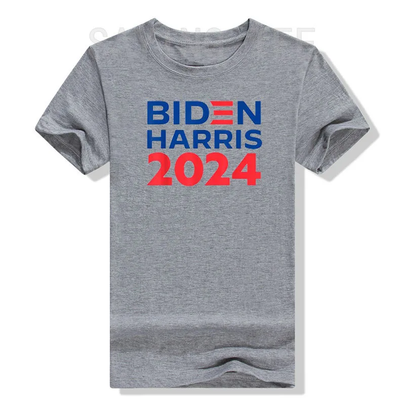 Harris 2024 T Shirt Biden Support President Kamala Campaign for Men Women Funny Campaign Patriotic Printing Tees Graphic Clothes