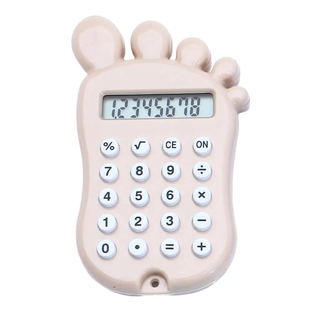 Calculator 8 Digit LCD Screen Multifunctional with Comfortable Silicone Buttons Calculator