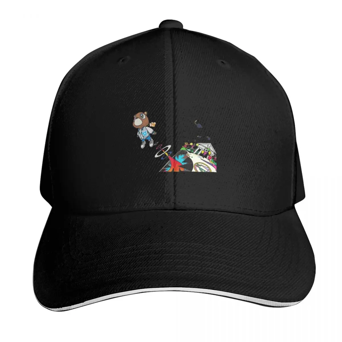 Kanye Graduation Bear Baseball Cap Low Profile Unstructured Unisex for Men Women Outdoor Golf Running Hiking