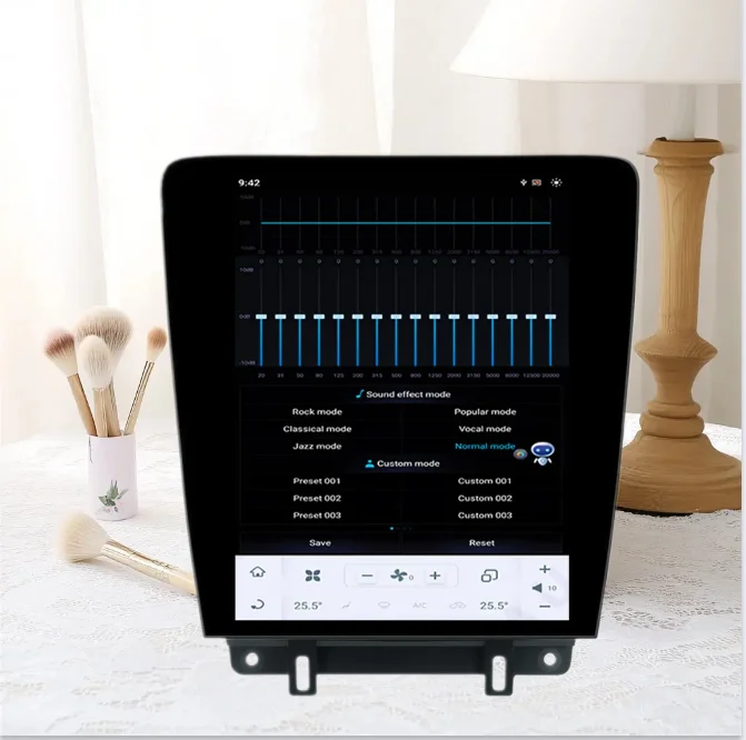 Carplay Car Radio Android Gps Car Accessories Car 12.1inch Android Touch Screen For Ford Mustang 2010-2014 Video Player DVD