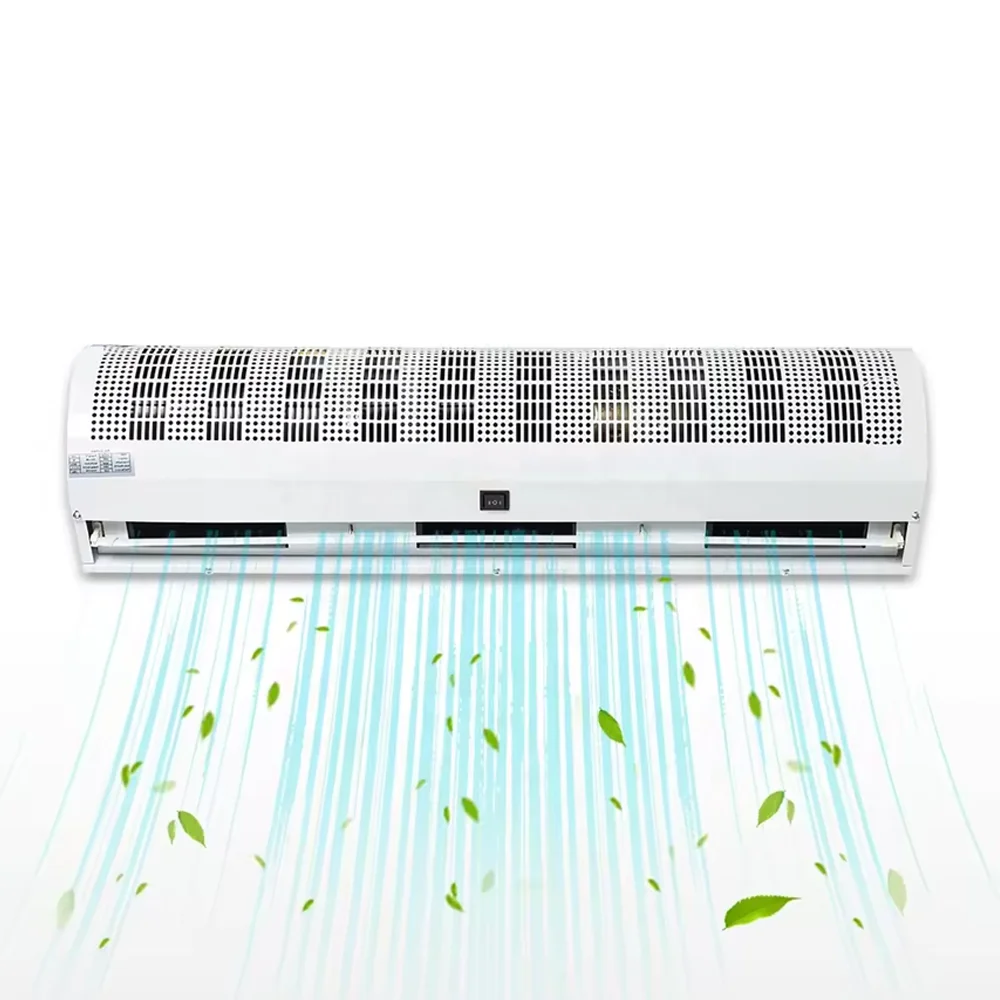 

220V/380V 1.5M/1.8M/2M Industrial Door Cross Air Curtain For Door