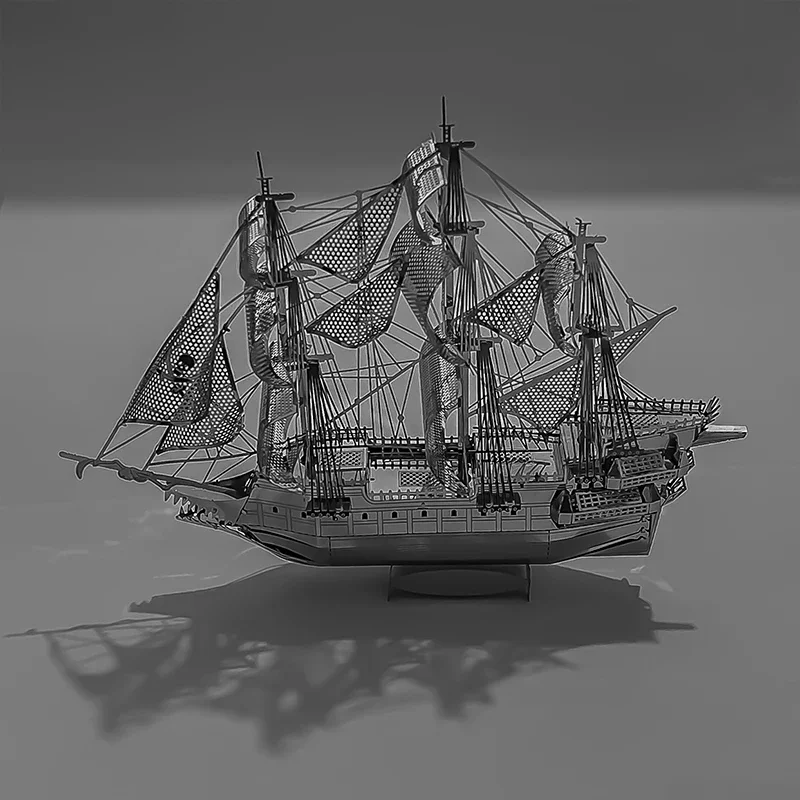 Flying Dutchman 3D Metall Puzzle Modellbausätze DIY Laser Cut Puzzles Puzzle Spielzeug für Kinder