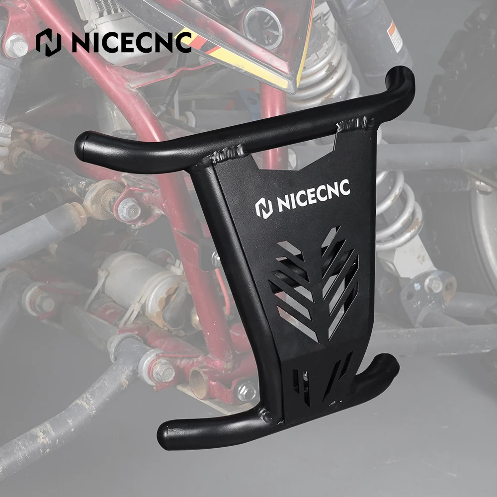 NiceCNC Front Bumper For Yamaha Raptor 700/700R 2016-2024 Bumper Frame Protector ATV Motorcycle Accessories Thickened Aluminum - view 5