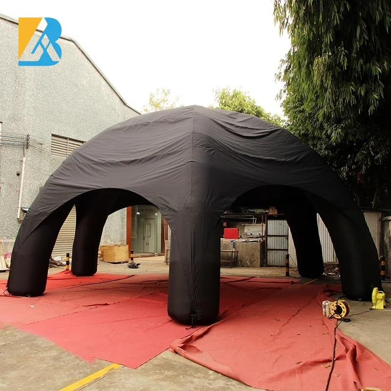 Los mejores fabricantes inflables, tienda de araña inflable gigante negra para juguetes inflables personalizados