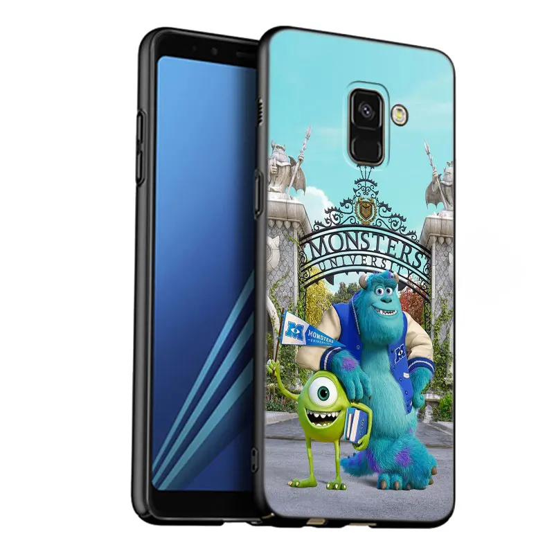 The Monsters University Phone Case For Samsung Galaxy A01 A03 Core A04 E A02 A05 A10 A20 A21 A30 A50 S A6 A8 Plus A7 Black Cover