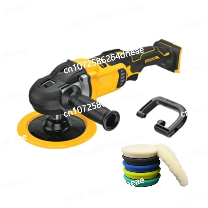 

Cordless Variable Speed Rotary Handle Electric Car Polisher Kit Lithium Polishing Machine
