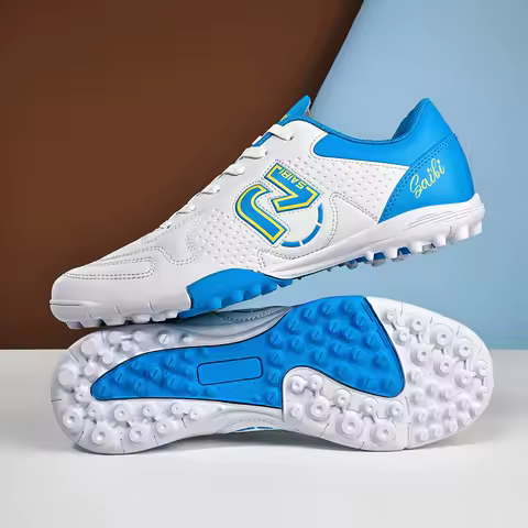 High Quality Men Football Boots Professional Soccer Shoes Breathable Turf Outdoor Non-slip Long Spikes Adult Training Sneaker