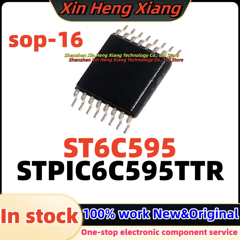 

100%New (5-10pcs) ST6C595 STPIC6C595 STPIC6C595TTR sop-16