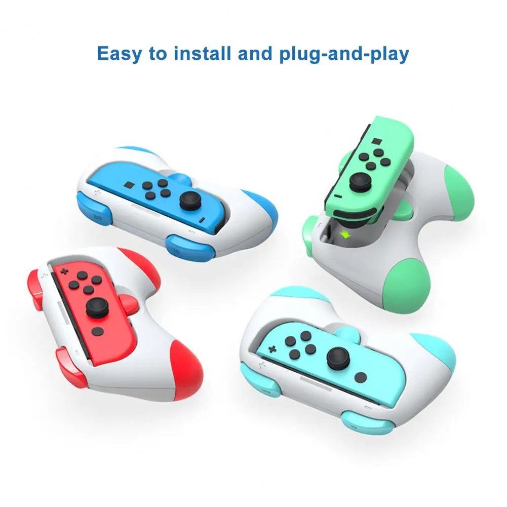 Links + Rechts Joycon Beugel Houder Spel Handgreep Handgreep Geval Voor Nplan Schakelaar Oled Ns Joy-Con Controller Handgreep Steun