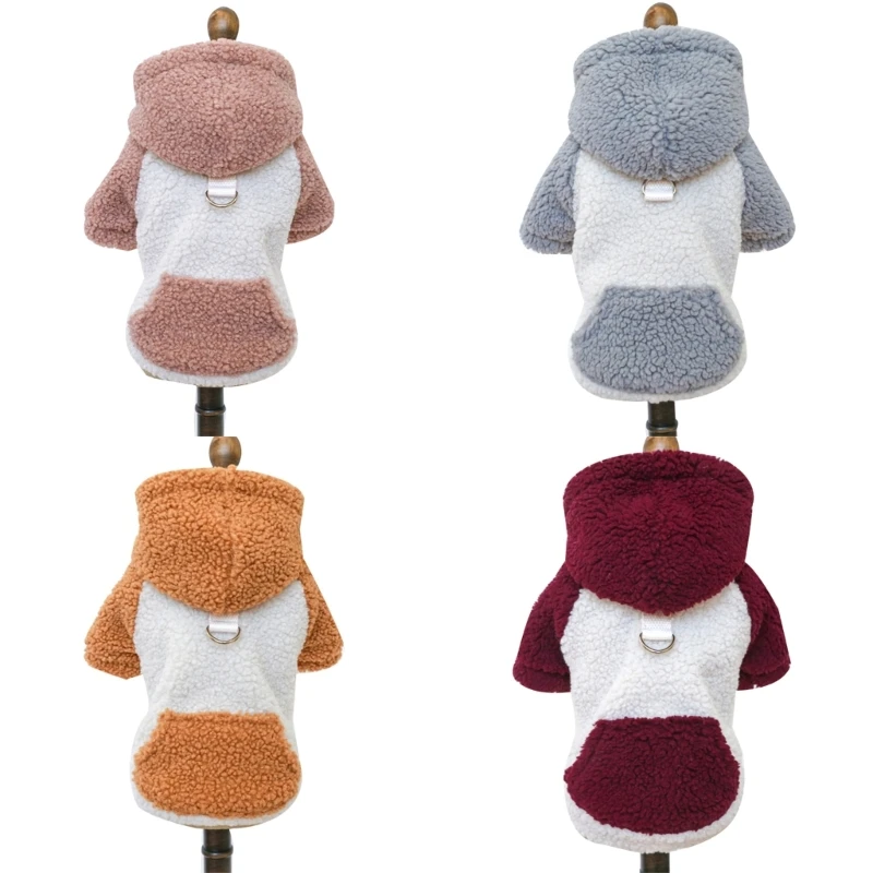 

X6HD Pet Clothes in Autumns and Winter Warm Cashmere Korean Sweater Warm Color Cold-Resistant Lamb Wools Tractions Sweater