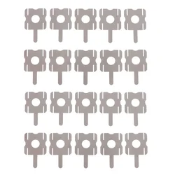 20Pcs U-Shaped Nickel Sheets For 4S Lithium Battery Pack Replacement Spot Welding Nickel Sheet U-Shaped