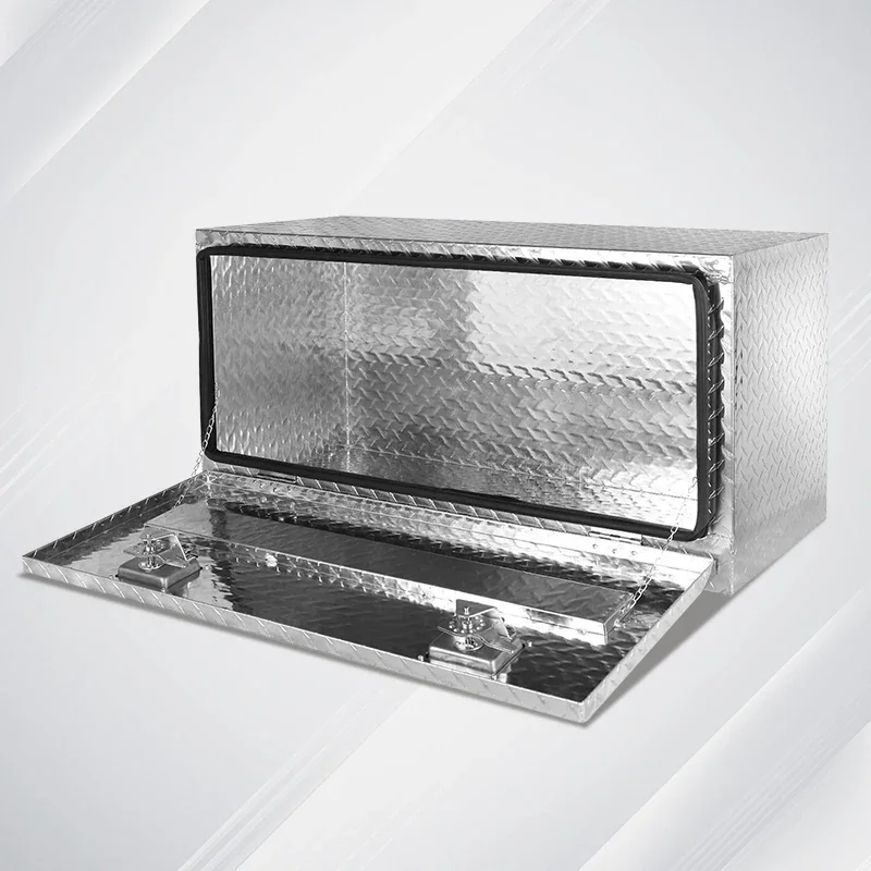Bed Toolbox Under Trailer Tool Storage Case Tlx38-03061 Aluminum Pickup Truck Underbody
