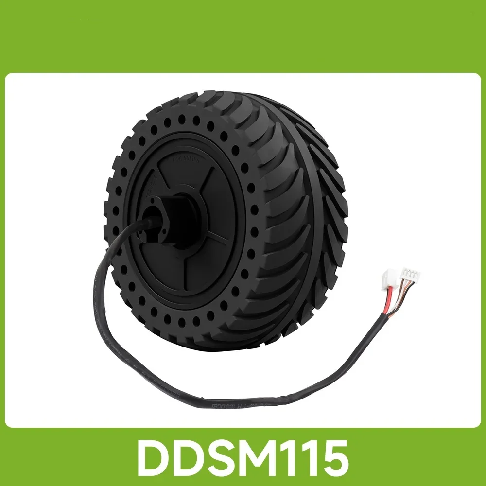 Waveshare DDSM115 Direct Drive Servo Motor, Low Speed & High Torque, Low Noise, All-In-One Design, Hub Motor,Multiple Operating