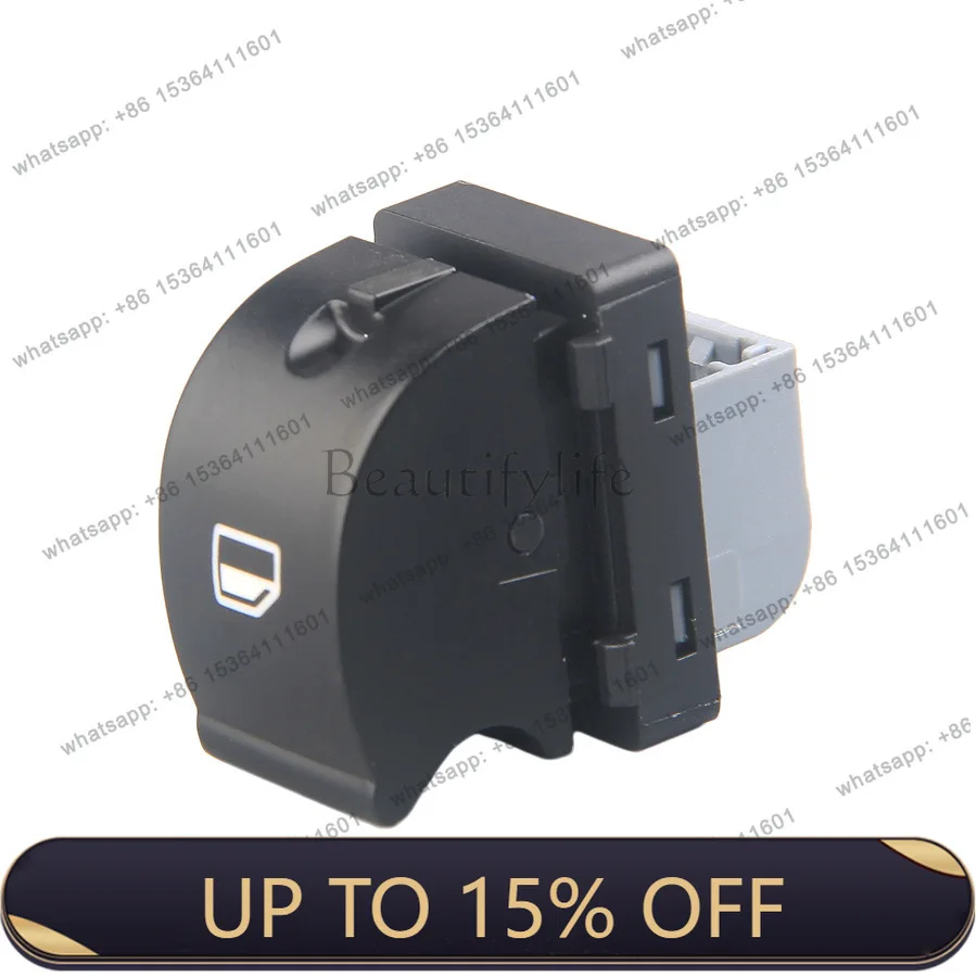 LJY cross-border application 4 B6 automotive glass lifter single switch 8ED959855
