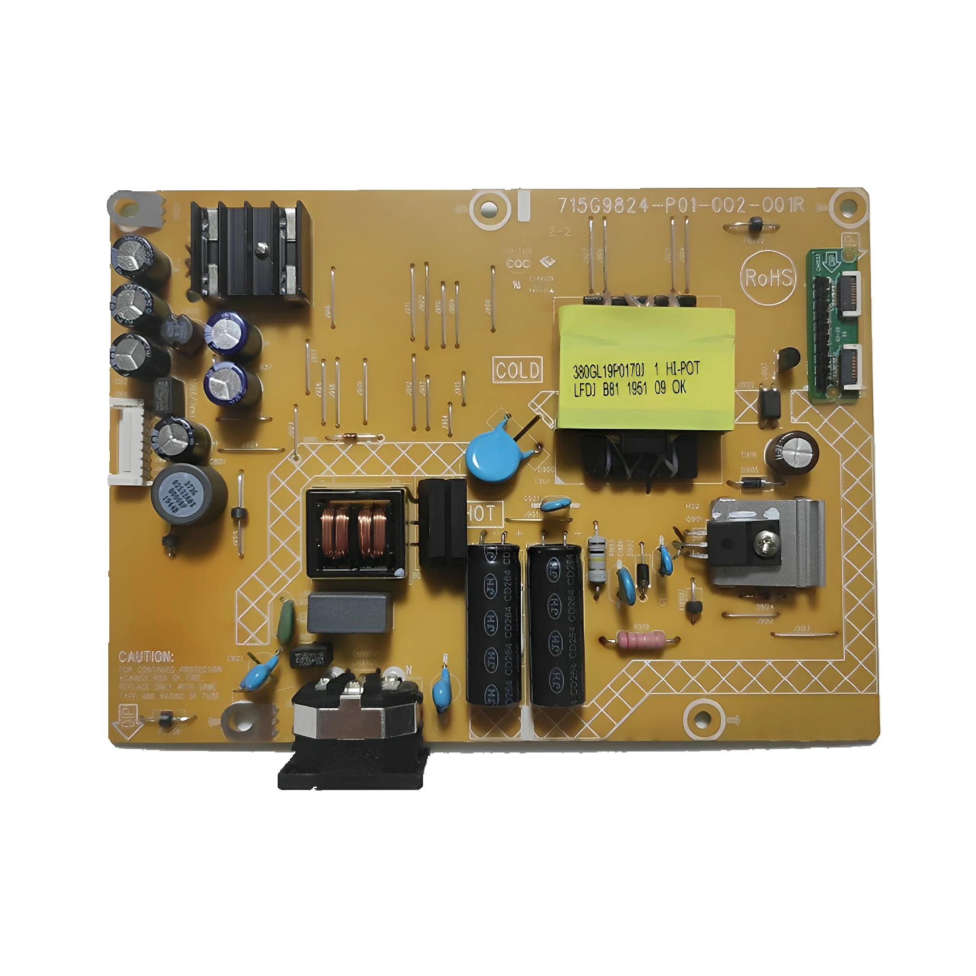 

Display Power Supply Board 715G9824-P01-002-001R for Q32G2 CQ32G2E C32G2E