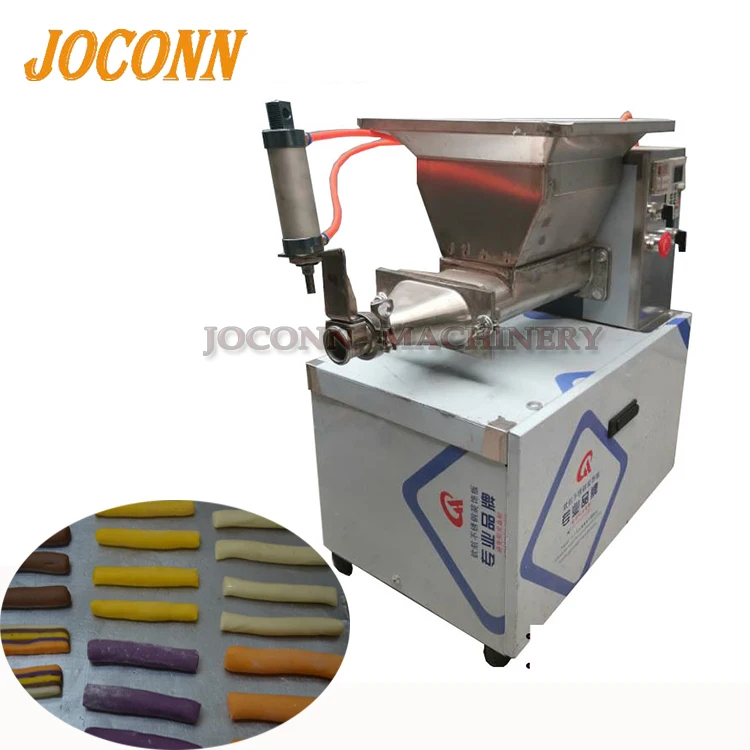 High performance chin chin cutter machine / chinchin strips pastry cutting machine / dough divider cutter dough strip